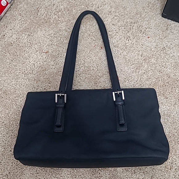 Vintage Coach Mercer Twill and Leather Bag - Picture 3 of 11